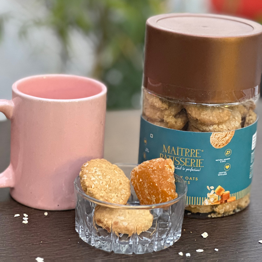 Jaggery Oats Cookies